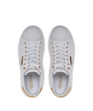 GUESS DENESA Baskets or blanc - Chaussures Femme - 4
