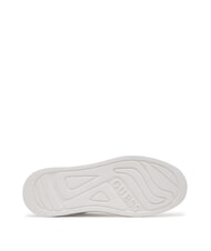 GUESS ELBINA Baskets vin blanc gun metal - Chaussures Femme - 5