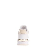 GUESS KOYAA Baskets cr&egrave;me blanche - Chaussures Femme - 3
