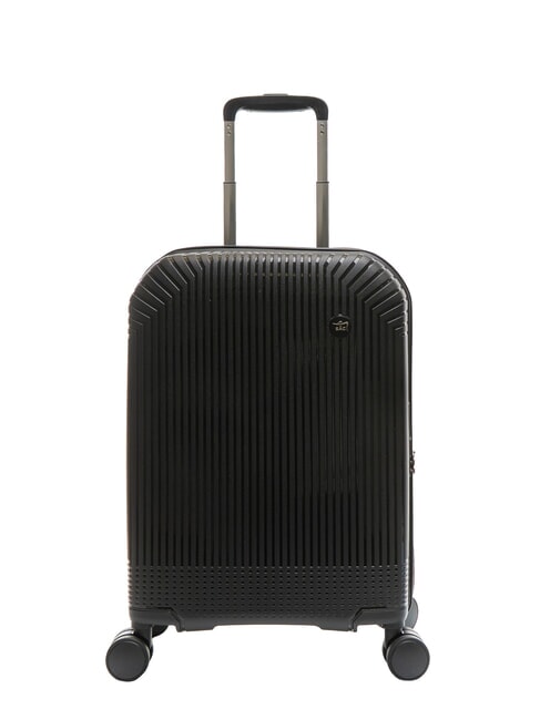 LIGHT POP 2 Lot de 3 trolleys : cabine, moyen et grand extensible noir - Ensemble Valises