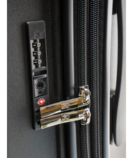 LESAC LIGHT POP 2 Lot de 3 trolleys : cabine, moyen et grand extensible noir - Ensemble Valises - 8