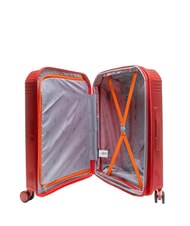 LESAC LIGHT POP 2 Valise extensible de taille moyenne jujube rouge - Valises Rigides - 2
