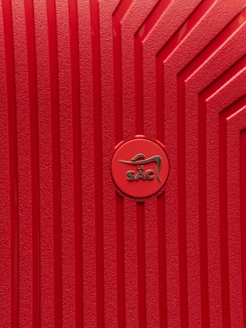 LIGHT POP 2 Valise à roulettes pour bagages à main jujube rouge - Valises Rigides