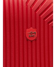 LESAC LIGHT POP 2 Valise à roulettes pour bagages à main jujube rouge - Valises Rigides - 7