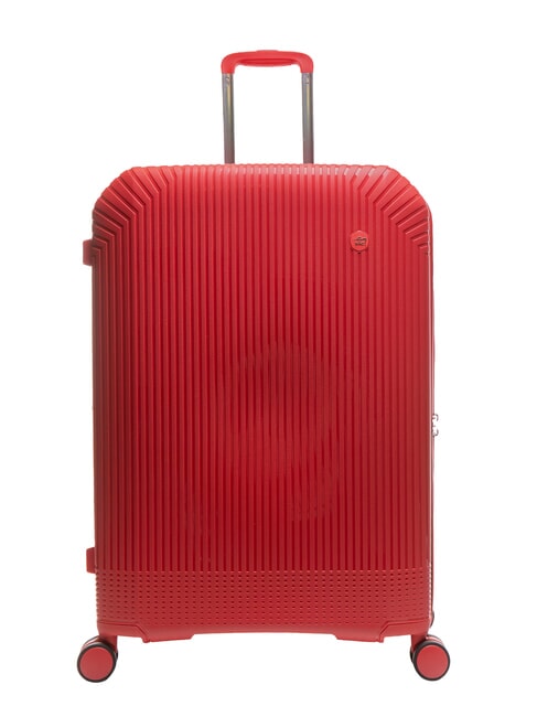 LIGHT POP 2 Lot de 3 trolleys : cabine, moyen et grand extensible jujube rouge - Ensemble Valises
