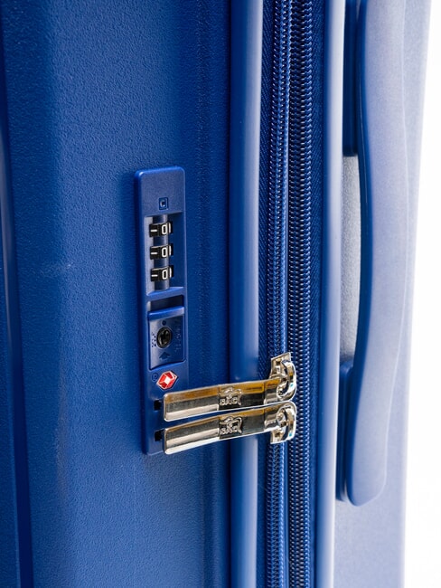 LIGHT POP 2 Valise extensible de taille moyenne bleu marine - Valises Rigides
