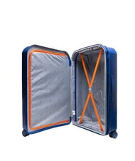 LESAC LIGHT POP 2 Lot de 3 trolleys : cabine, moyen et grand extensible bleu marine - Ensemble Valises - 2