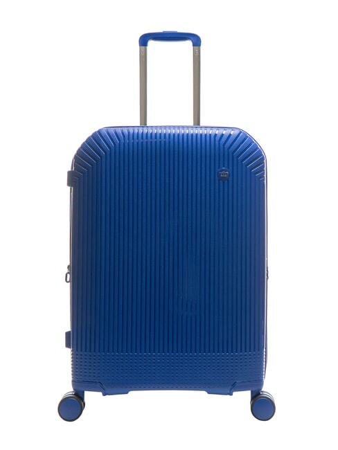LIGHT POP 2 Lot de 3 trolleys : cabine, moyen et grand extensible bleu marine - Ensemble Valises