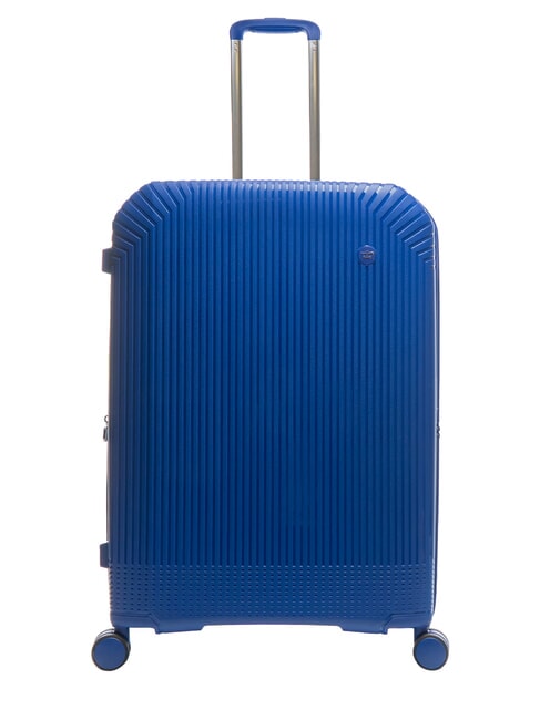 LIGHT POP 2 Lot de 3 trolleys : cabine, moyen et grand extensible bleu marine - Ensemble Valises