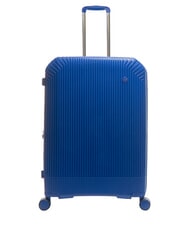 LESAC LIGHT POP 2 Lot de 3 trolleys : cabine, moyen et grand extensible bleu marine - Ensemble Valises - 5
