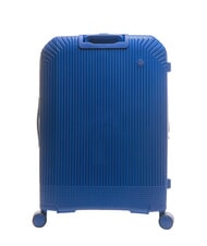 LESAC LIGHT POP 2 Lot de 3 trolleys : cabine, moyen et grand extensible bleu marine - Ensemble Valises - 6