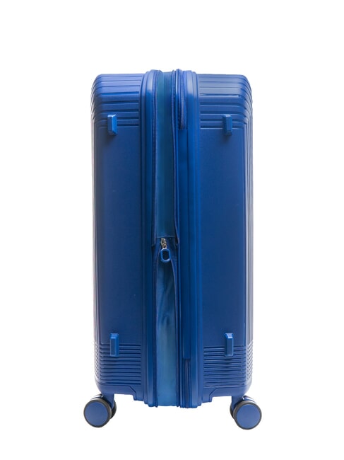 LIGHT POP 2 Lot de 3 trolleys : cabine, moyen et grand extensible bleu marine - Ensemble Valises