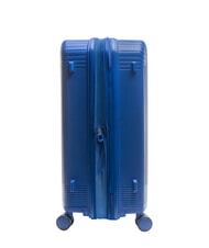 LESAC LIGHT POP 2 Lot de 3 trolleys : cabine, moyen et grand extensible bleu marine - Ensemble Valises - 7