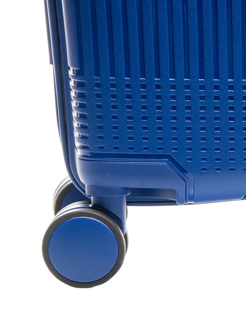 LIGHT POP 2 Lot de 3 trolleys : cabine, moyen et grand extensible bleu marine - Ensemble Valises