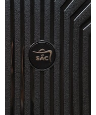 LESAC LIGHT POP 2 Valise extensible de taille moyenne noir - Valises Rigides - 8