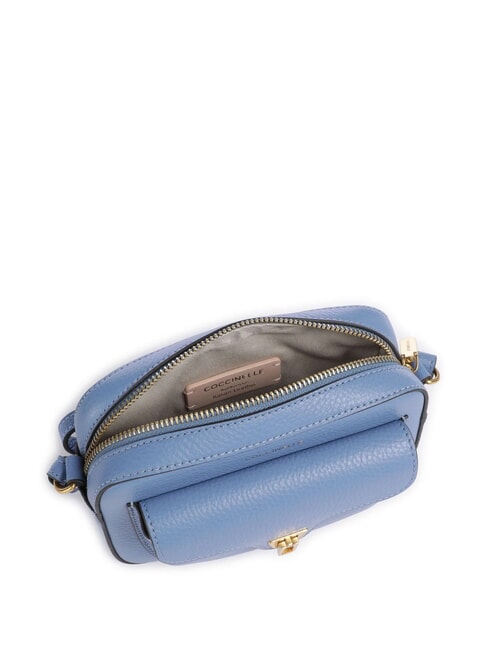 BEAT SOFT Mini sac en cuir texturé bleu - Sacs pour Femme