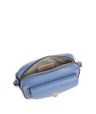 COCCINELLE BEAT SOFT Mini sac en cuir texturé bleu - Sacs pour Femme - 4