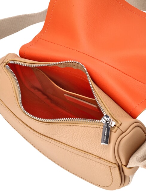 RAQUEL S Mini sac bandouli&egrave;re en cuir peaux/gaspacho - Sacs pour Femme