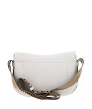 COCCINELLE RAQUEL S Mini sac bandouli&egrave;re en cuir blanc/peau - Sacs pour Femme - 3