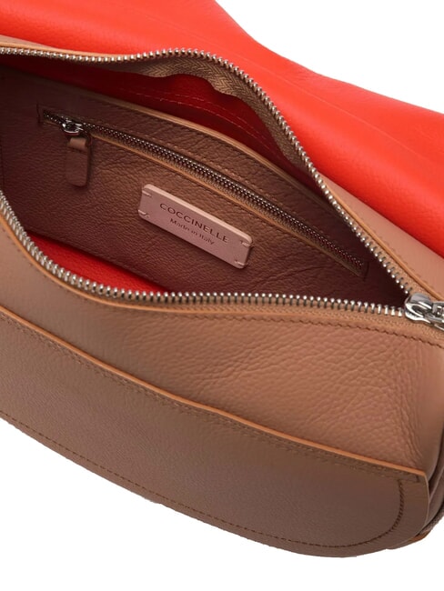 RAQUEL M Sac &agrave; bandouli&egrave;re en cuir peaux/gaspacho - Sacs pour Femme