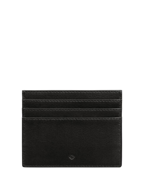 FLAGGED 2.0 SLG  Porte-cartes en cuir NOIR - Portefeuilles Homme