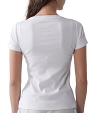 GUESS JEANS SS CN EMBRO SLIM T-shirt en coton extensible - T-shirt