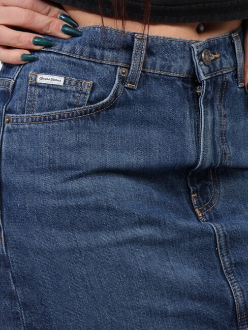 HIGHWAIST MOM SHORT Jean court gj vintage taille moyenne - Jeans