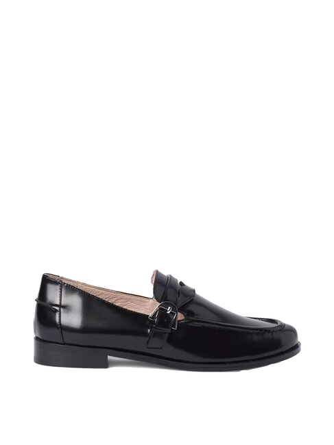 LORD SHINY  Mocassins en cuir Noir - Chaussures Femme