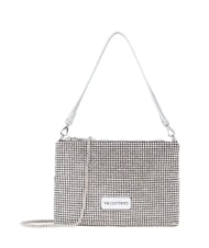 MARIO VALENTINO NABILAH Pochette avec strass et bandouli&egrave;re argent - Sacs pour Femme - 2