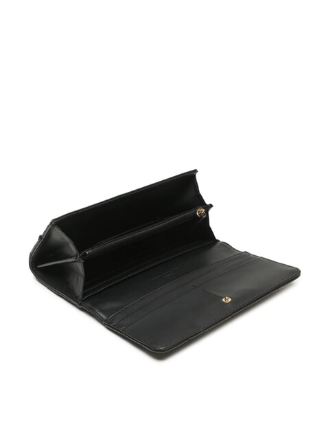 OCARINA Grand portefeuille matelass&eacute; noir - Portefeuilles Femme