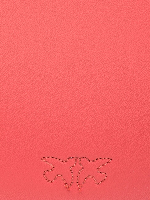 HALF MOON BABY Sac bandoulière en cuir corail. épicé-or antique - Sacs pour Femme