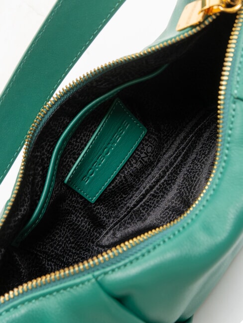 BLOOM  Sac à bandoulière en cuir forêt - Sacs pour Femme