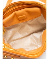 BORBONESE ARMOR Sac à bandoulière en cuir mandarines - Sacs pour Femme - 5