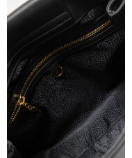 BORBONESE ARMOR  Sac à main, avec bandoulière, en cuir Noir - Sacs pour Femme - 6