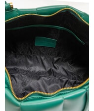 BORBONESE L ECLAIR  Sac à bandoulière Maxi, en cuir forêt - Sacs pour Femme - 4