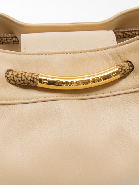 FILO  Sac à bandoulière en cuir sable - Sacs pour Femme