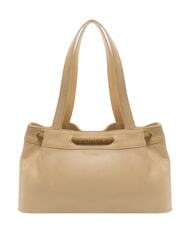 BORBONESE FILO  Sac à bandoulière en cuir sable - Sacs pour Femme - 4
