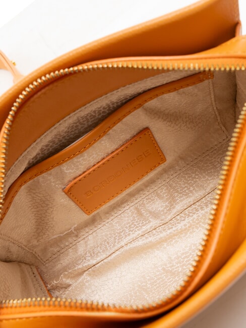 DEJEUNER Mini sac bandoulière en cuir mandarines - Sacs pour Femme