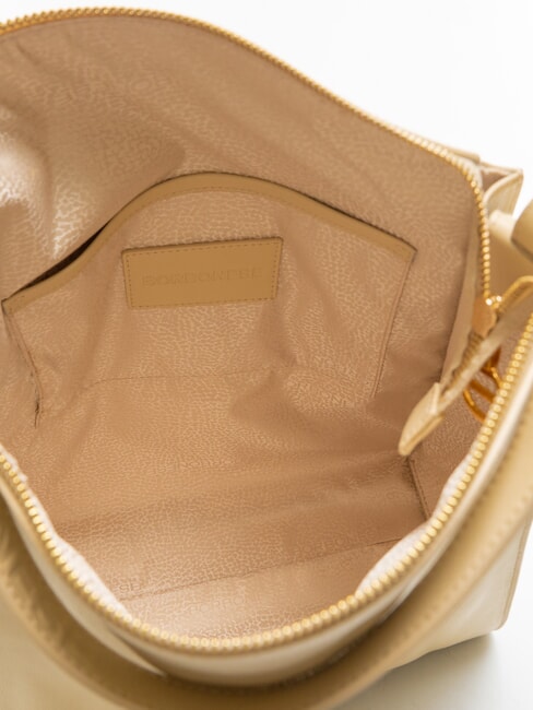 DEJEUNER  Sac à bandoulière en cuir sable - Sacs pour Femme