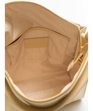 BORBONESE DEJEUNER  Sac à bandoulière en cuir sable - Sacs pour Femme - 4