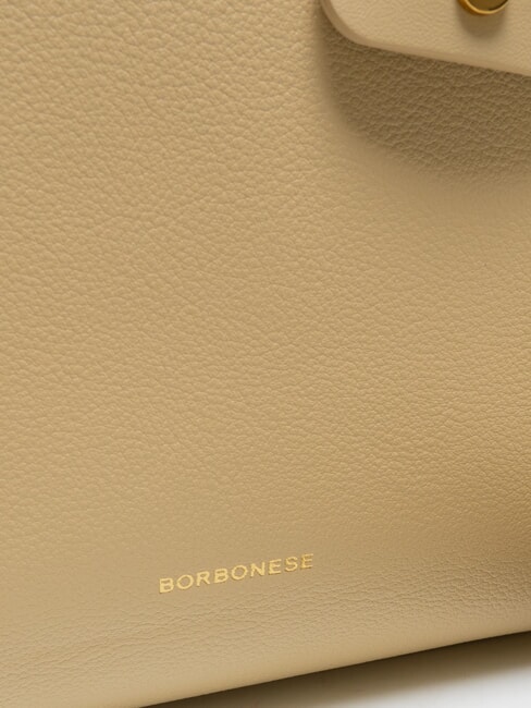 DEJEUNER  Sac à main, avec bandoulière, en cuir sable - Sacs pour Femme