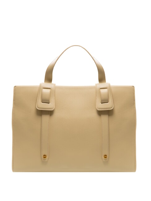 DEJEUNER  Sac à main, avec bandoulière, en cuir sable - Sacs pour Femme