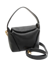 BORBONESE BLOOM  Mini sac à bandoulière, avec bandoulière Noir - Sacs pour Femme - 3
