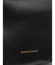 BORBONESE BLOOM  Mini sac à bandoulière, avec bandoulière Noir - Sacs pour Femme - 4