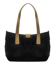 BORBONESE ECLIPSE Sac à provisions op noir / naturel - Sacs pour Femme - 4