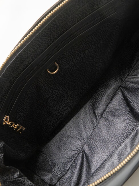 ECLIPSE Sac à provisions op noir / naturel - Sacs pour Femme