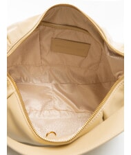 BORBONESE BLOOM Sac à bandoulière en cuir sable - Sacs pour Femme - 5