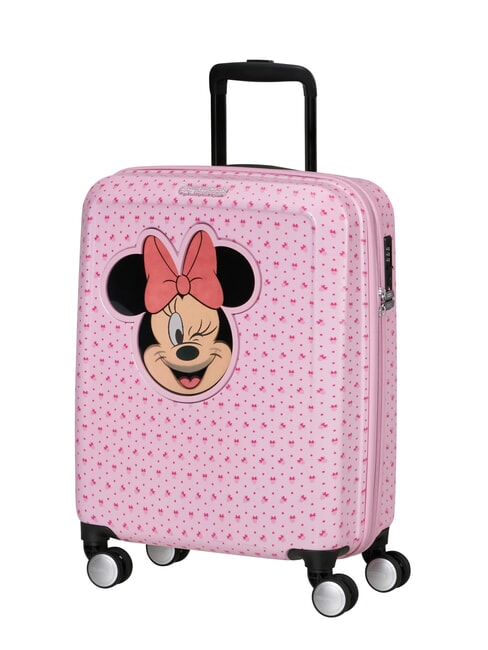 FUNLIGHT DISNEY Valise à roulettes à main Minnie Mouse Lenticulaire Rose - Valises cabine