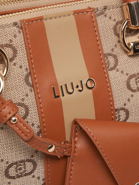 MANHATTAN Sac de coffre en tissu jacquard naturel - Sacs pour Femme