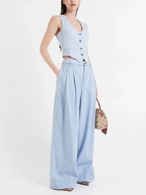 MANHATTAN Sac de coffre en tissu jacquard naturel - Sacs pour Femme